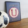 Universitario de deportes exclusivo cuadro en relieve  3D /  Y Dale U Personalizado